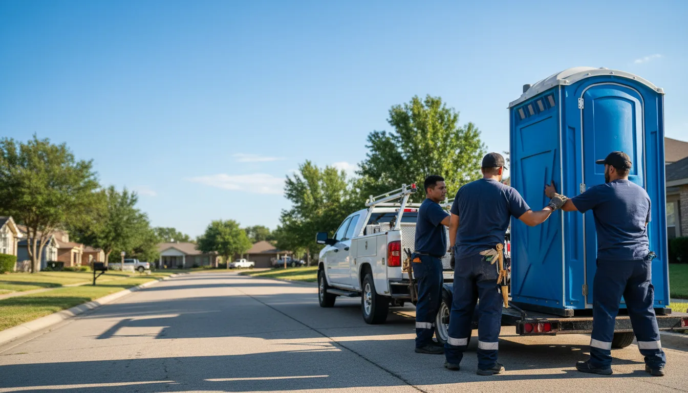 Portable Toilet Rental in Water Valley, TX near me